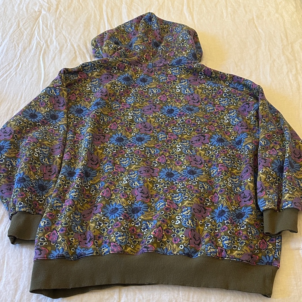 Natural Life Oversized Floral Hoodie - Picture 3 of 3